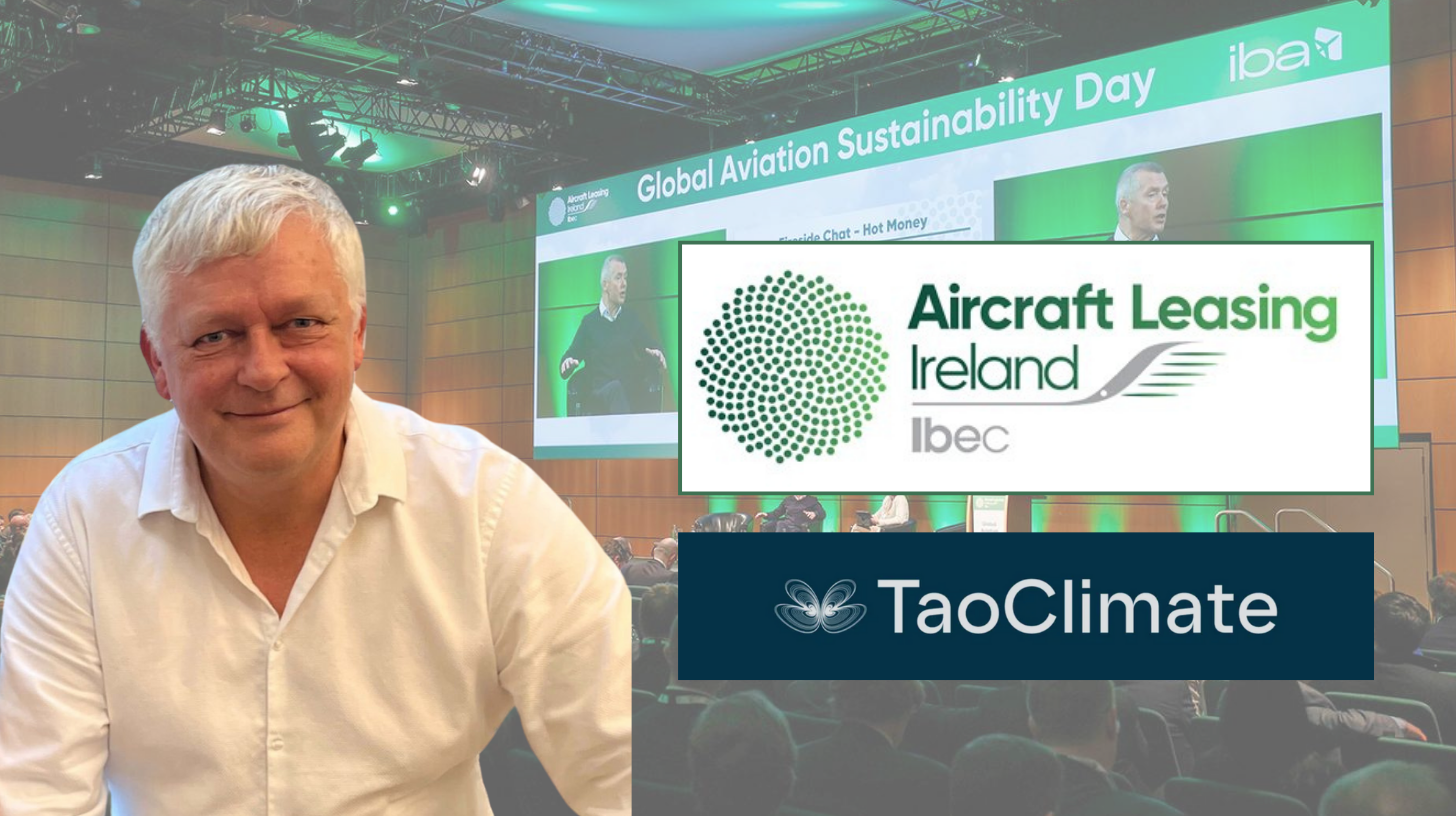 Tao Climate is decarbonising aircraft leasing