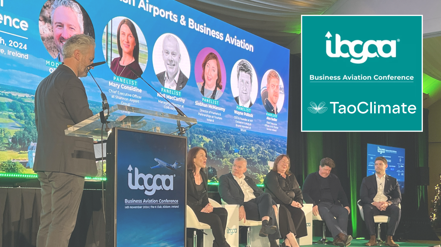 Tao Climate Decarbonising Business Aviation: IBGAA Conference 2024, sponsored by Gulfstream