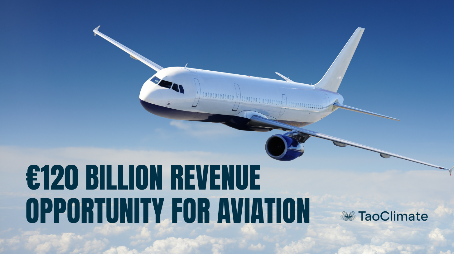 €120 Billion Carbon Removal Revenue Opportunity for Aviation is Unlocked by Tao Climate